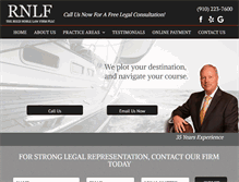 Tablet Screenshot of noblelegalservices.com